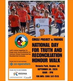 Sask K of C Charitable Foundation 2 Reconciliation Honour Walk
